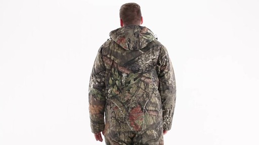 Guide Gear Men's Insulated Silent Adrenaline Hunting Jacket 360 View - image 4 from the video