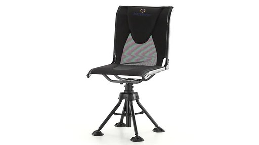 Bolderton 360 Comfort Swivel Hunting Blind Chair 300 lb. Capacity 360 View - image 2 from the video