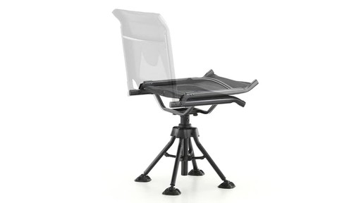 Bolderton 360 Comfort Swivel Hunting Blind Chair 300 lb. Capacity 360 View - image 7 from the video