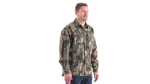 Guide Gear Men's Button-Down Hunting Shirt 360 View - image 2 from the video