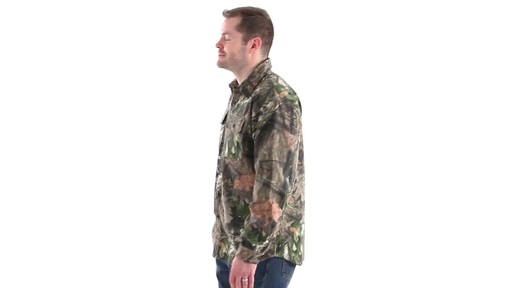 Guide Gear Men's Button-Down Hunting Shirt 360 View - image 8 from the video