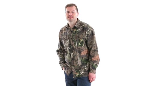 Guide Gear Men's Button-Down Hunting Shirt 360 View - image 9 from the video