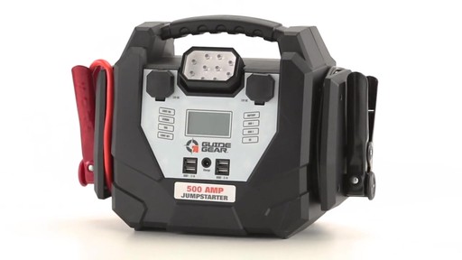 Guide Gear 500 Amp Jump Starter 360 View - image 2 from the video