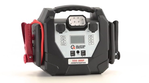 Guide Gear 500 Amp Jump Starter 360 View - image 3 from the video