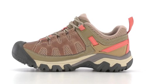 KEEN Women's Targhee Vent Low Hiking Shoes 360 View - image 1 from the video