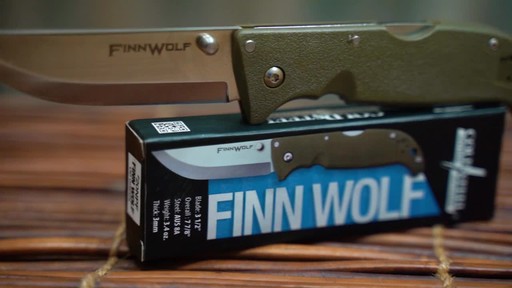 Cold Steel Finn Wolf Folding Knife - image 1 from the video
