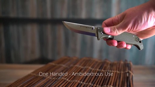 Cold Steel Finn Wolf Folding Knife - image 8 from the video