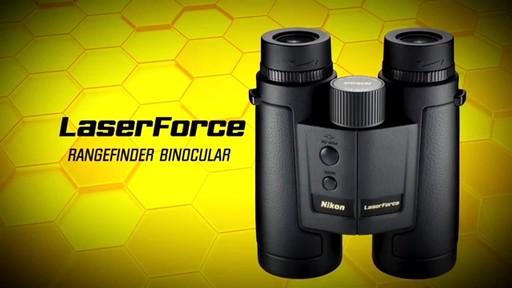 Nikon LaserForce 10x42 Rangefinder Binoculars - image 10 from the video