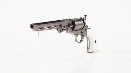 Traditions 1851 Navy Engraved .44 Caliber Black Powder Revolver 360 View - image 1 from the video