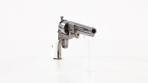 Traditions 1851 Navy Engraved .44 Caliber Black Powder Revolver 360 View - image 2 from the video
