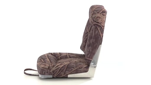 Guide Gear Oversized Deluxe Boat Seat Mossy Oak Shadow Grass 360 View - image 3 from the video