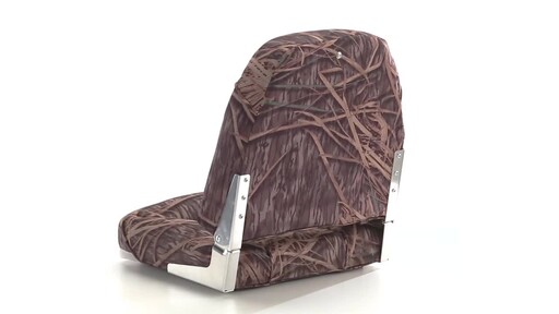 Guide Gear Oversized Deluxe Boat Seat Mossy Oak Shadow Grass 360 View - image 4 from the video