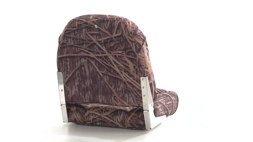 Guide Gear Oversized Deluxe Boat Seat Mossy Oak Shadow Grass 360 View - image 5 from the video