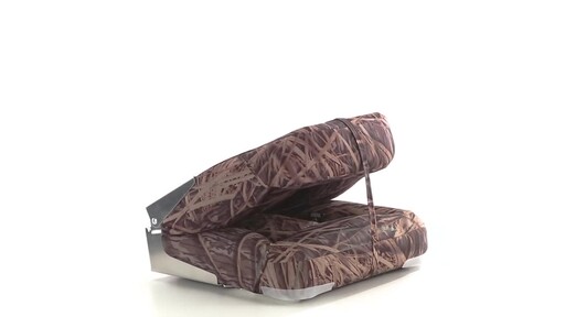 Guide Gear Oversized Deluxe Boat Seat Mossy Oak Shadow Grass 360 View - image 7 from the video