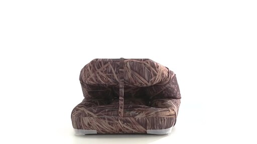 Guide Gear Oversized Deluxe Boat Seat Mossy Oak Shadow Grass 360 View - image 8 from the video