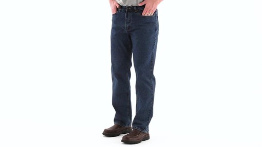 Guide Gear Men’s 5-Pocket Jeans Relaxed Fit 360 View - image 10 from the video