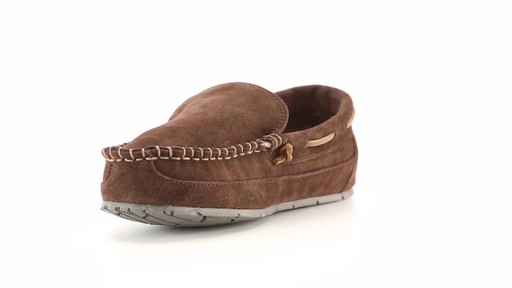Guide Gear Suede Moc Slippers - image 2 from the video