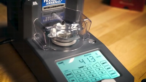 Frankford Arsenal Platinum Series Intellidropper Electronic Powder Scale and Dispenser - image 7 from the video