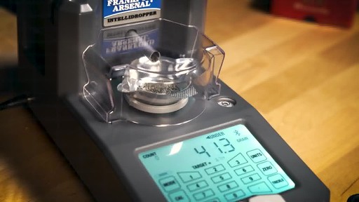 Frankford Arsenal Platinum Series Intellidropper Electronic Powder Scale and Dispenser - image 7 from the video
