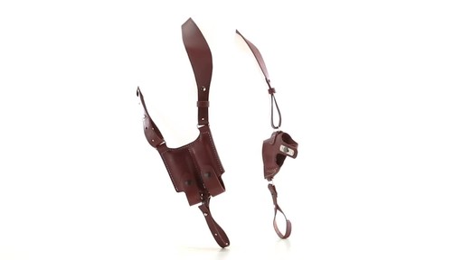 Guide Gear Deluxe Shoulder Holster with Dual Mag Pouch Glock 17 - image 4 from the video