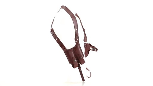 Guide Gear Deluxe Shoulder Holster with Dual Mag Pouch Glock 17 - image 5 from the video