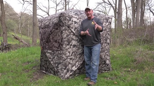 Muddy Infinity 3-person Ground Blind - image 10 from the video