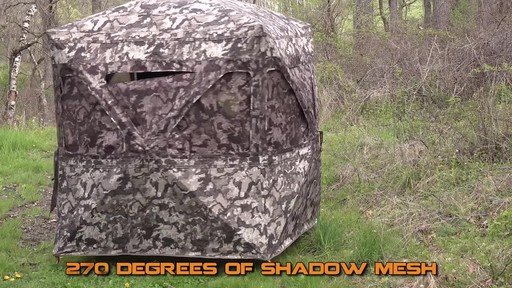 Muddy Infinity 3-person Ground Blind - image 2 from the video