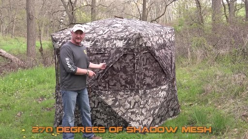 Muddy Infinity 3-person Ground Blind - image 3 from the video