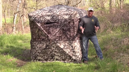 Muddy Infinity 3-person Ground Blind - image 7 from the video