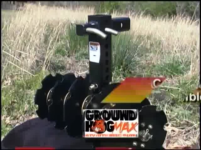 Bad Dawg GroundHog Max ATV Disc Plow with Hitch Kit - image 6 from the video