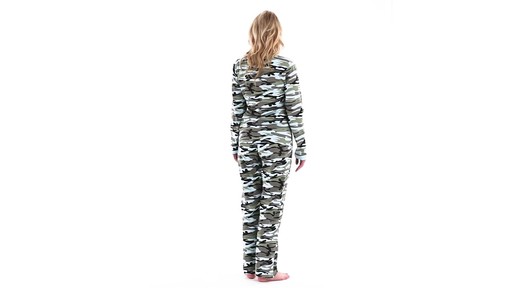 Guide Gear Women's Camo Pajama Set 360 View - image 4 from the video