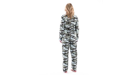 Guide Gear Women's Camo Pajama Set 360 View - image 5 from the video