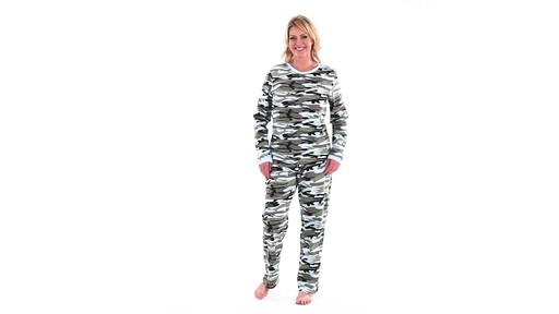 Guide Gear Women's Camo Pajama Set 360 View - image 9 from the video