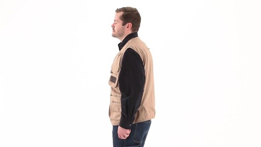 Guide Gear Men's Concealment Vest 360 View - image 5 from the video