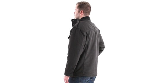 Guide Gear Men's Wool-Blend Military Style Jacket 360 View - image 5 from the video