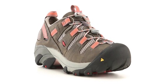 KEEN Utility Women's Atlanta Cool ESD Soft Toe Work Shoes 360 View - image 1 from the video