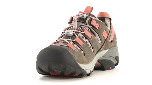 KEEN Utility Women's Atlanta Cool ESD Soft Toe Work Shoes 360 View - image 3 from the video