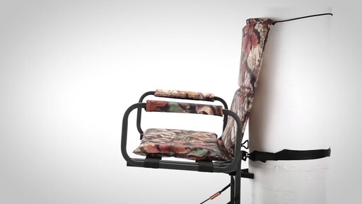 Guide Gear Deluxe Hunting Hang-On Tree Stand - image 3 from the video