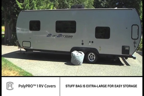 Classic Accessories™ PolyPro 1 Travel Trailer Cover - image 7 from the video