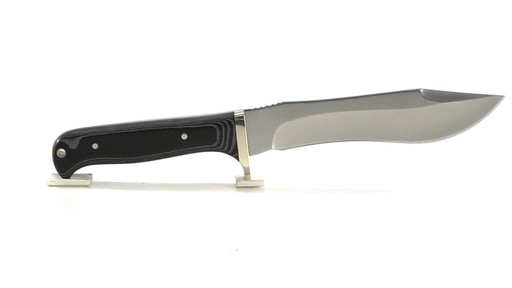 PUMA Bowie SGB Micarta Fixed-Blade Knife With Nylon Sheath 6