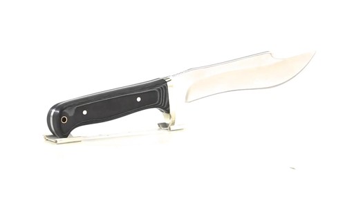 PUMA Bowie SGB Micarta Fixed-Blade Knife With Nylon Sheath 6