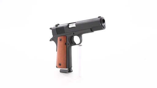 Rock Island Armory 1911 GI Standard FS Semi-automatic .45 ACP 8 Rounds 360 View - image 10 from the video