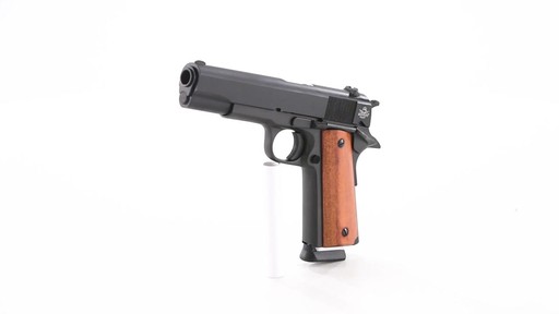 Rock Island Armory 1911 GI Standard FS Semi-automatic .45 ACP 8 Rounds 360 View - image 7 from the video