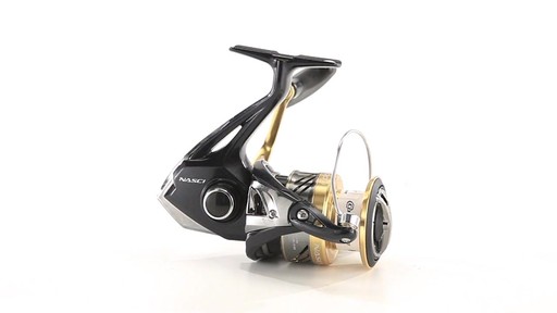 Shimano NASCI Spinning Reel 360 View - image 1 from the video