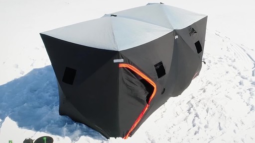 Guide Gear Insulated Ice Fishing Shelter 6' x 12' - image 1 from the video