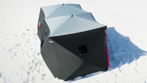 Guide Gear Insulated Ice Fishing Shelter 6' x 12' - image 5 from the video