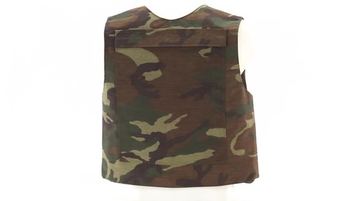 Italian Military Surplus Woodland Plate Carrier Vest New - image 7 from the video