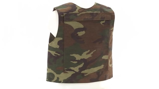 Italian Military Surplus Woodland Plate Carrier Vest New - image 8 from the video