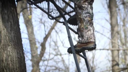 Sniper Deluxe 2-man Ladder Tree Stand 18' - image 2 from the video