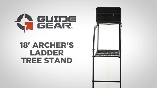 Guide Gear 18' Archer's Ladder Tree Stand - image 1 from the video